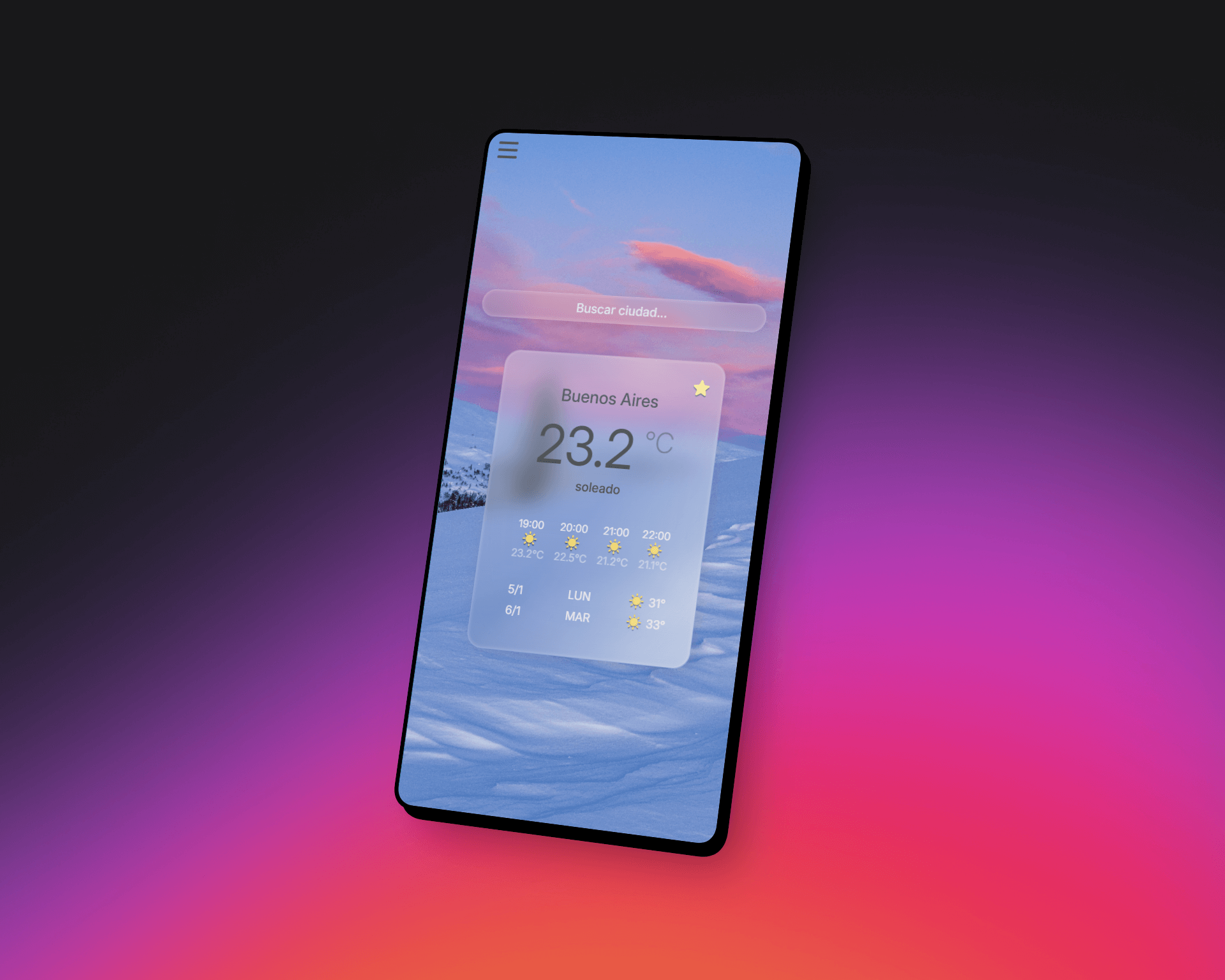 Capturas de pantalla de Seba Weather