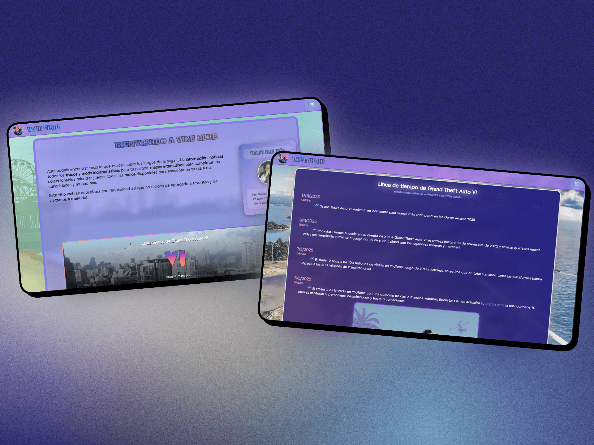 Capturas de pantalla de Vice Club